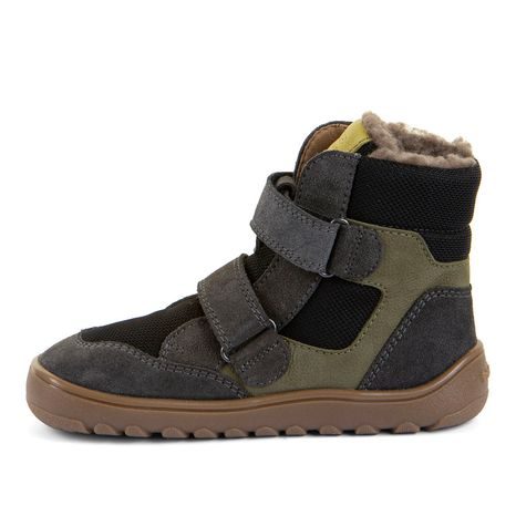 GHETE BAREFOOT DE IARNĂ PENTRU COPII UP HILL WOOL GRAY/BLACK FRODDO G3160262-3