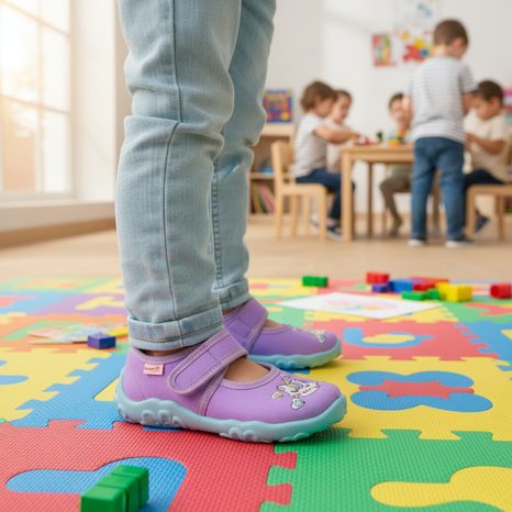 DIEVČENSKÉ PAPUČE BONNY, SUPERFIT, 1-800282-8540, FIALOVÁ