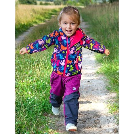 KALHOTY SPORTOVNÍ OUTDOOROVÉ PIDILIDI PD1107-06 FIALOVÁ