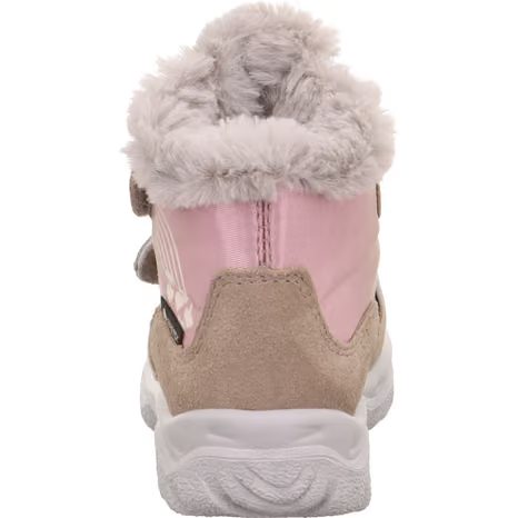 DÍVČÍ ZIMNÍ BOTY HUSKY+ BEIGE/PINK SUPERFIT 1-006061-4000