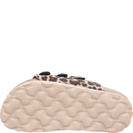 PAPUCI DIN PLUTĂ PENTRU FETE FOOTBAD BEIGE/MULTICOLORED SUPERFIT 1-800113-4000