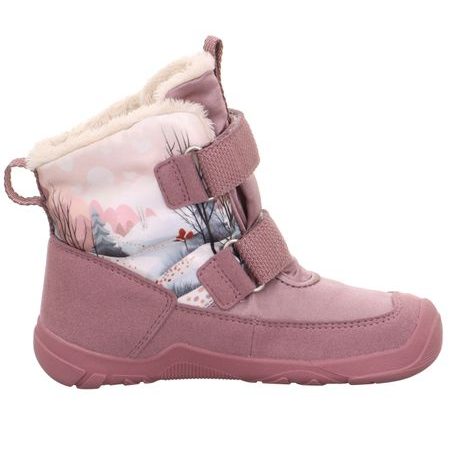 DÍVČÍ ZIMNÍ BOTY BAREFIT TRACE PURPLE/PINK GORE-TEX, SUPERFIT , 1-006039-8500, FIALOVÁ
