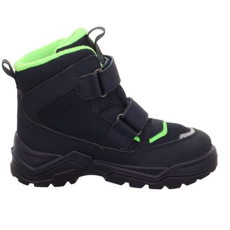 CHLAPECKÉ ZIMNÍ BOTY SNOW MAX BLUE/LIGHT GREEN GORE-TEX, SUPERFIT,1-002022-8000