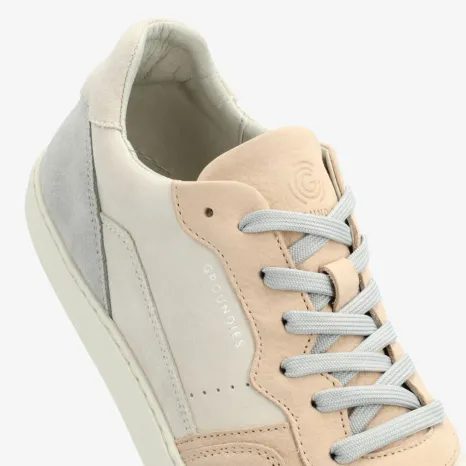 BAREFOOT DAMSKÉ TENISKY GROUNDIES NOVA GS1 PINK GRAY, RŮŽOVÁ