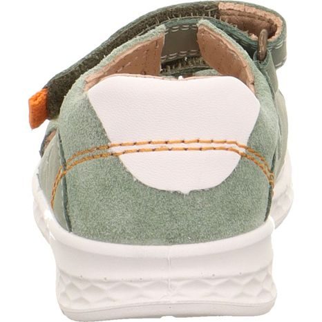 CHLAPECKÉ SANDÁLY LAGOON  LIGHT GREEN/ORANGE SUPERFIT 1-000510-7500 ZELENÁ