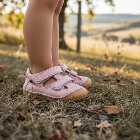 DIEVČENSKÉ SANDÁLE PAIX UP DOUBLE PINK FRODDO G2150198-7 PINK