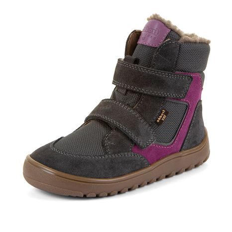 GYEREK TÉLI BAREFOOT CIPŐ UP HILL WOOL DARK GRAY FRODDO G3160262-13