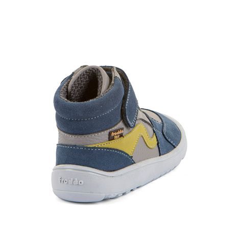 DETSKÉ CELOROČNÉ ČLENKOVÉ BAREFOOT TOPÁNKY TEX GO GREY/BLUE FRODDO G3110265