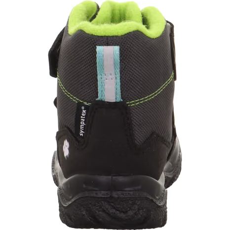 DETSKÉ ZIMNÉ TOPÁNKY HUSKY1 BLACK/LIGHT GREEN SUPERFIT 1-006047-0020