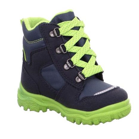 CHLAPECKÉ ZIMNÍ BOTY ŠNĚROVACÍ HUSKY1 GTX, SUPERFIT, 1-000048-8010, ZELENÁ