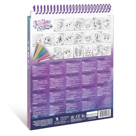 OMALOVÁNKY VODOVÉ FIXY, NEBULOUS STARS, W021585