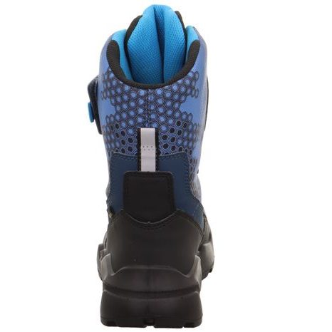 DĚTSKÉ ZIMNÍ BOTY ROCKET BLUE/BLACK GORE-TEX, SUPERFIT , 1-000409-8000, MODRÁ