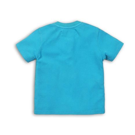 TRICOU PENTRU BĂIEȚI, CU MÂNECĂ SCURTĂ, MINOTI, BUGS 8, ALBASTRU