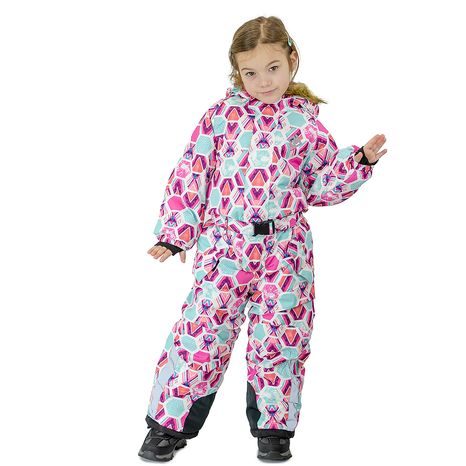 DIEVČENSKÁ LYŽIARSKA KOMBINÉZA DUGA, PIDILIDI, PD1151-01, RUŽOVÁ