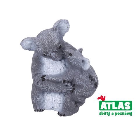 A - Figurina Koala 4 cm, Atlas, W001780