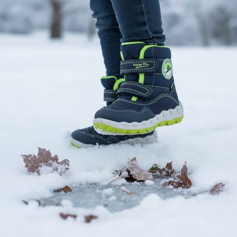 DĚTSKÉ ZIMNÍ BOTY ICEBIRD, SUPERFIT, 3-00013-80, ZELENÁ