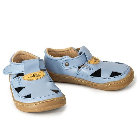 DETSKÉ SANDÁLE BAREFOOT PEGRES, SBF51 BLUE