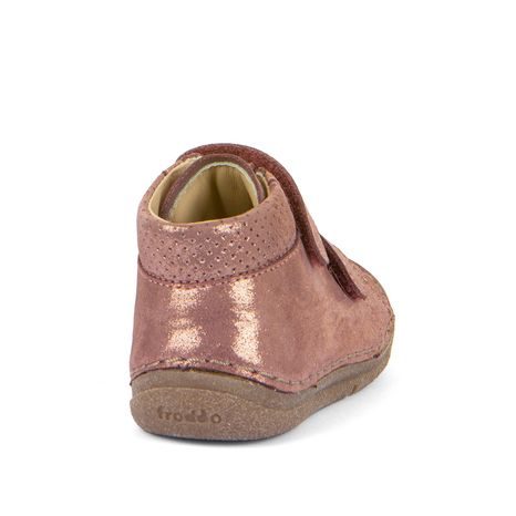 DÍVČÍ KOTNÍKOVÁ OBUV PAIX UP PINK GOLD FRODDO G2130332-10 RŮŽOVÁ