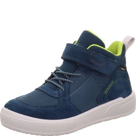 DĚTSKÉ KOTNÍKOVÉ TENISKY SUPERFIT MAVERICK BLUE/LIGHT GREEN 1-100104-8000