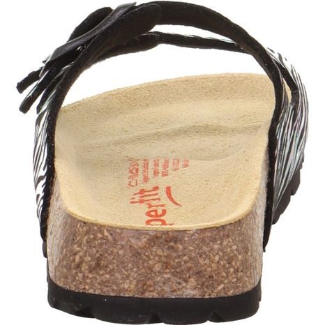 DĚTSKÉ KORKOVÉ PANTOFLE SUPERFIT FOOTBAD BLACK 1-800111-0090