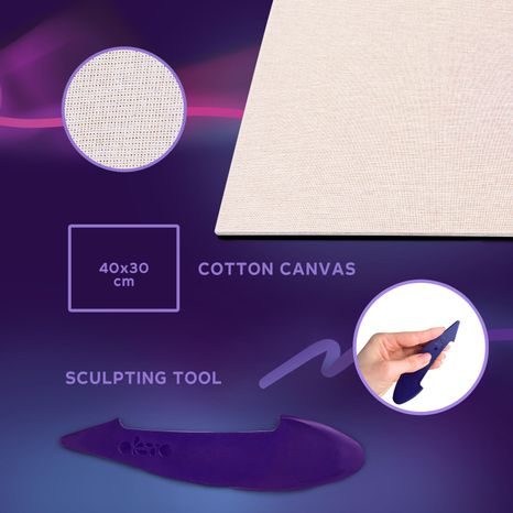 OKTO DETAIL PLÁTNA A MODELOVACÍ ŠPACHTLE