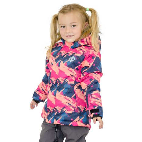 ZIMNÁ LYŽIARSKA BUNDA PRE DIEVČATÁ PIDILIDI, PD1135-01