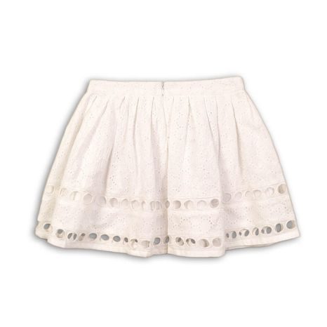 SUKNĚ DÍVČÍ, MINOTI, HYDRANGEA 10, BÍLÁ