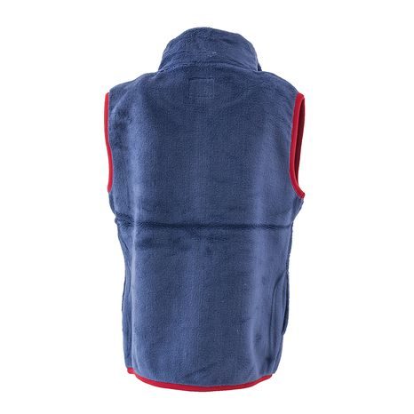 VESTĂ PENTRU BĂIEȚI CU GULER ÎNALT, PIDILIDI, PD1115-35, ALBASTRU ÎNCHIS