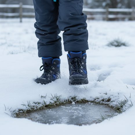 CIZME DE IARNĂ HUSKY, SUPERFIT, 1-00042-80, ALBASTRU