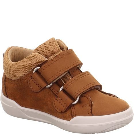 CHLAPČENSKÉ BAREFOOT VYŠŠIE TENISKY SUPERFREE BROWN/WHITE SUPERFIT 1-000543-3010