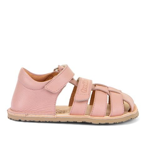 DÍVČÍ BAREFOOT SANDÁLY FLEXY F PINK FRODDO G3150283-7 RŮŽOVÁ
