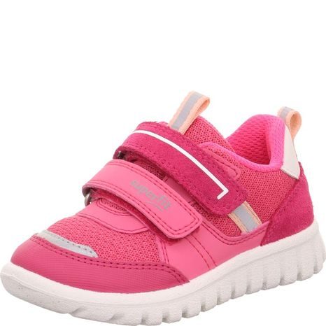DIEVČENSKÉ TENISKY SPORT7 MINI PINK/ORANGE SUPERFIT 1-006203-5500 - RUŽOVÉ