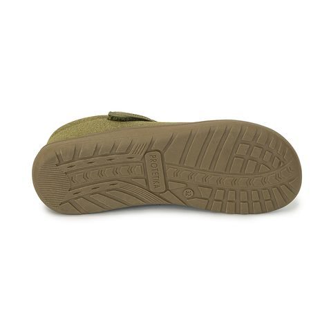 PAPUČE CHLAPECKÉ BAREFOOT  KIRBY KHAKI, PROTETIKA, ZELENÁ