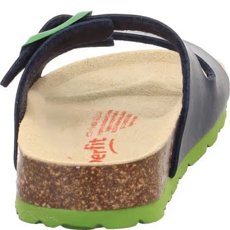 PAPUCI BĂIEȚI DIN PLUTĂ FOOTBAD BLUE/GREEN SUPERFIT 1-800111-8210