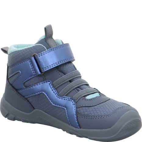 ÎNCĂLȚĂMINTE BAREFOOT PENTRU COPII, PENTRU TOT ANUL, SUPERFIT TRACE GTX BLUE 1-006034-8030