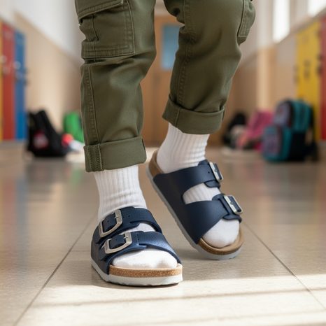 GYERMEK ORTOPÉDIAI PAPUCS LIFESTYLE T94/21, PROTÉZIS, KÉK