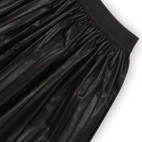 SUKNĚ DÍVČÍ SKLÁDANÁ, MINOTI, VOID 12, ČERNÁ