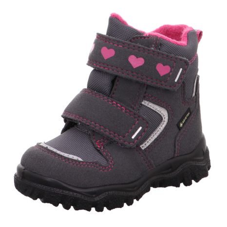 Dievčenské zimné topánky HUSKY1 GTX, Superfit, 1-000045-2000, šedá