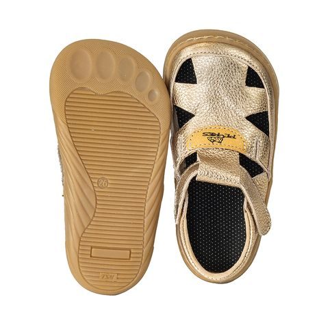 DETSKÉ SANDÁLE BAREFOOT PEGRES, SBF51 COPPER