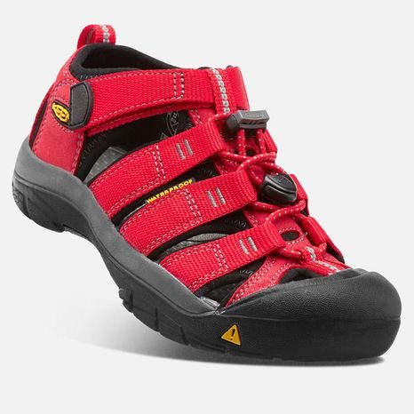 Dětské sandály NEWPORT H2 INF, ribbon red/gargoyle-červená, Keen, 1021496, červená