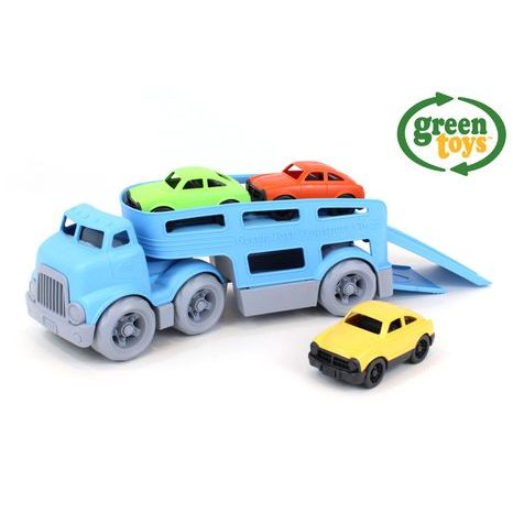 Tractor cu mașini, jucării verzi, W009286