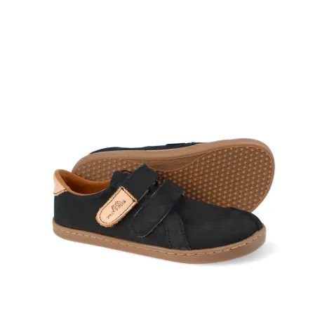 BAREFOOT DĚTSKÉ TENISKY PEGRES, BF54, ČERNÁ