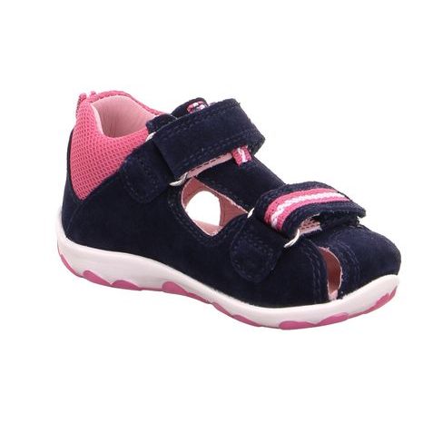 SANDALE FANNI PENTRU FETE, SUPERFIT, 0-600036-8000, ALBASTRU ÎNCHIS