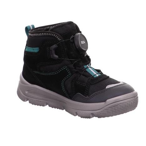 GHETE DE IARNĂ PENTRU COPII MARS, ÎNCHIDERE BOA GTX, SUPERFIT, 1-009085-0000, NEGRU
