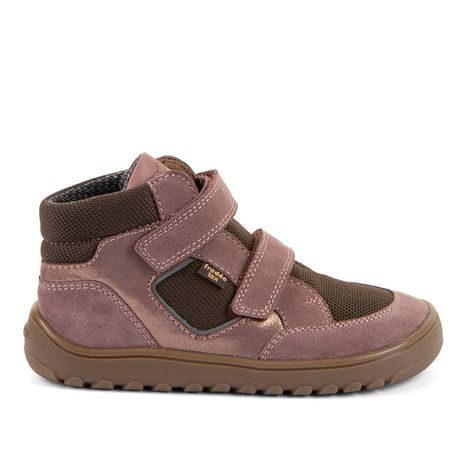 DIEVČENSKÉ CELOROČNÉ ČLENKOVÉ BAREFOOT TOPÁNKY UP HILL TEX DARK PINK FRODDO G3110281-9