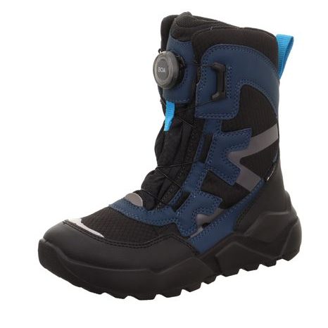 Chlapecké zimní boty ROCKET Black/Turquoise Gore-Tex, Superfit , 1-000403-0030, tyrkysová