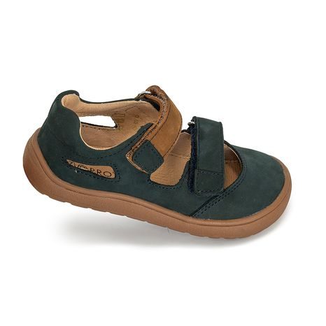 CHLAPČENSKÉ SANDÁLE BAREFOOT PADY BROWN, PROTETIKA, HNEDÉ