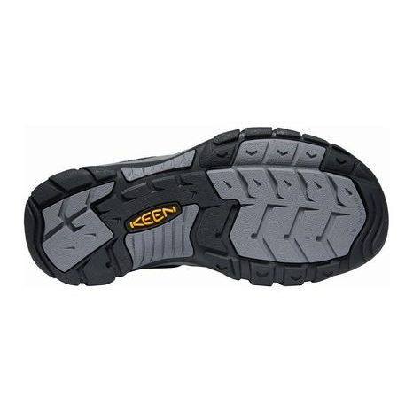 SANDÁLE NEWPORT H2 M BLACK/STEEL GREY, KEEN, 10022247, ŠEDÁ