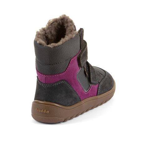 GHETE BAREFOOT DE IARNĂ PENTRU COPII UP HILL WOOL DARK GRAY FRODDO G3160262-13