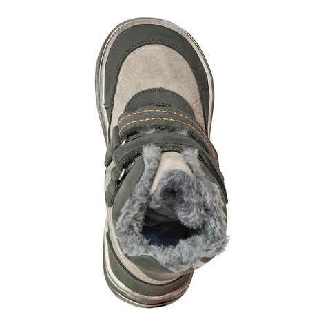 CHLAPECKÉ ZIMNÍ BOTY BAREFOOT RODRIGO GREY, PROTETIKA, ŠEDÁ